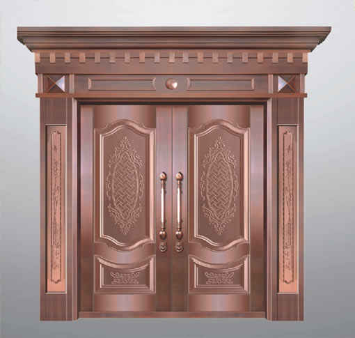 對開銅門