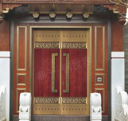 新中式銅門