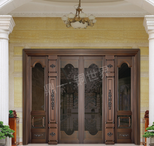 玻璃銅門大門廠家直銷