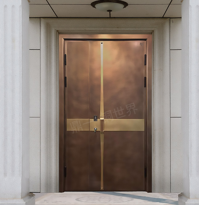 新中式風格別墅銅門